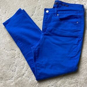 Woman’s Charter Club Vibrant Blue Slim Jeans
